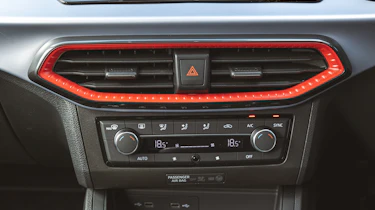 SEAT Ibiza facelift - centre console