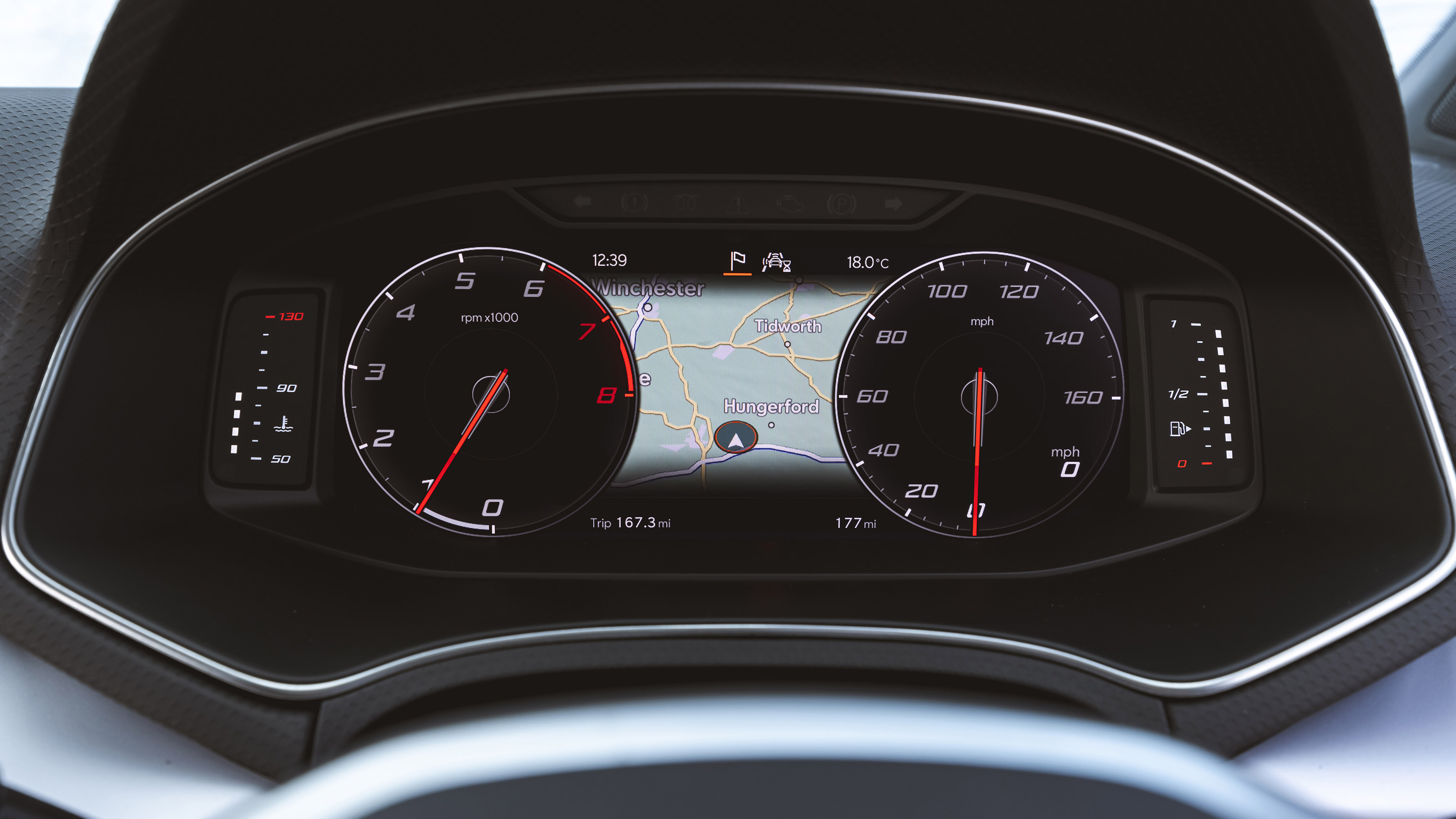 SEAT Ibiza facelift - dials