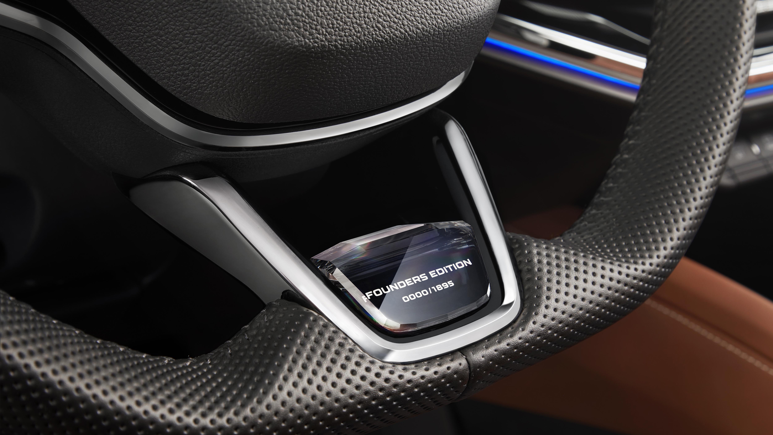 Limited edition Skoda Enyaq iV Founders Edition launched - badge