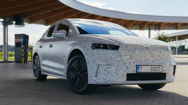 Skoda Enyaq iV coupe prototype - front static