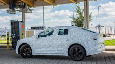 Skoda Enyaq iV coupe prototype - rear static
