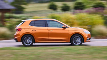 Skoda Fabia 2022 - side