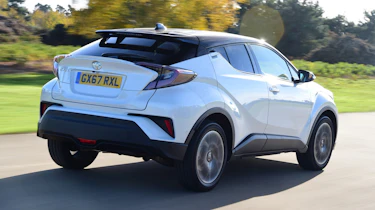 Used Toyota C-HR - rear action