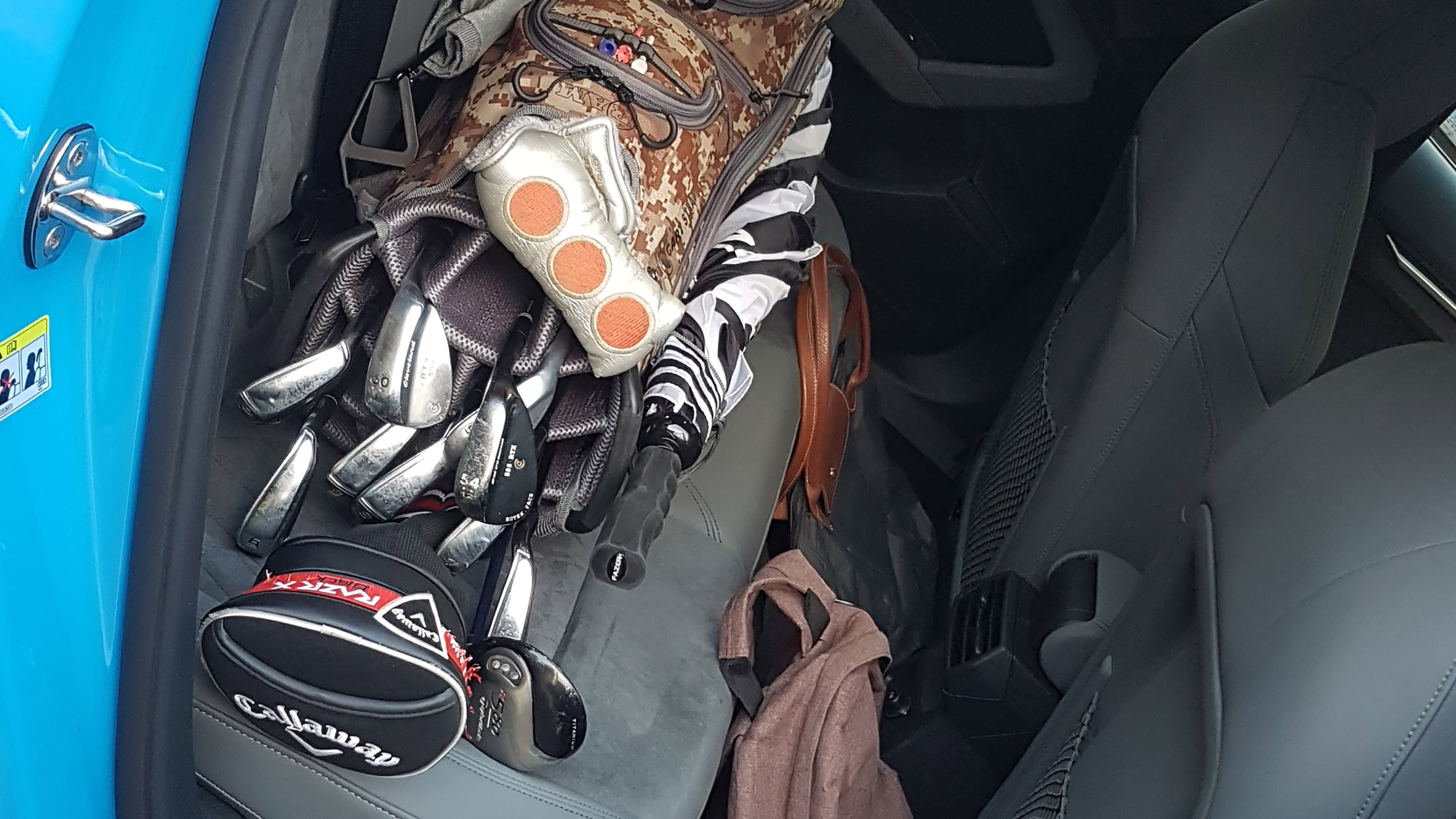 Audi S3 long termer - second report golf clubs