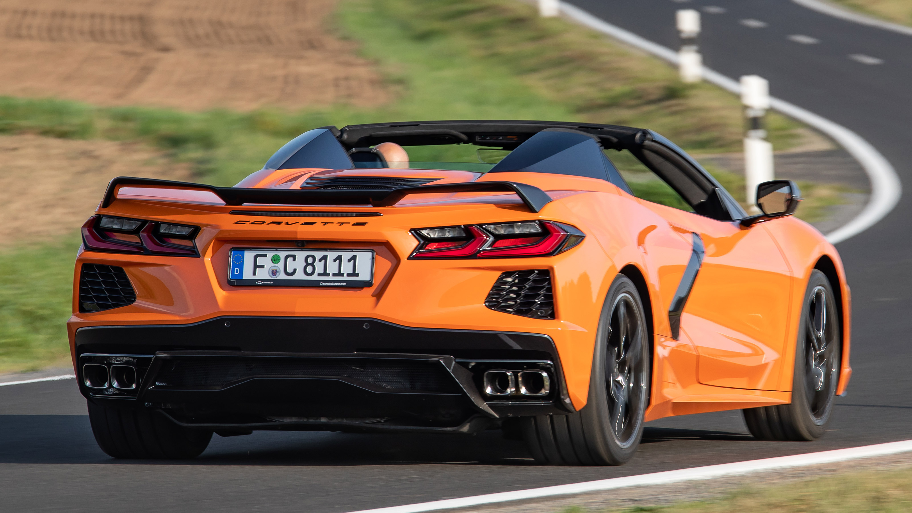 Chevrolet Corvette Convertible - rear cornering