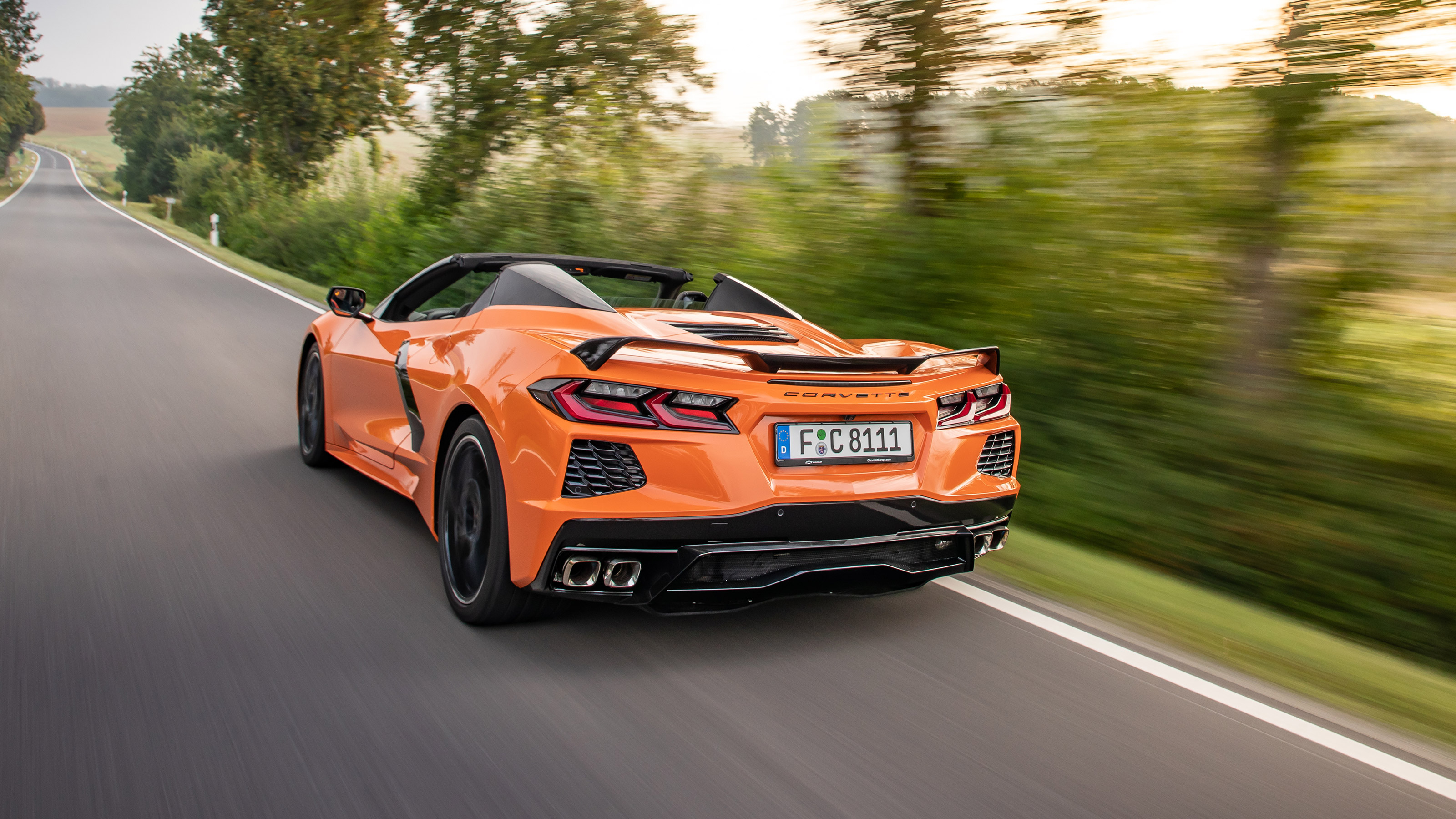 Chevrolet Corvette Convertible - rear action