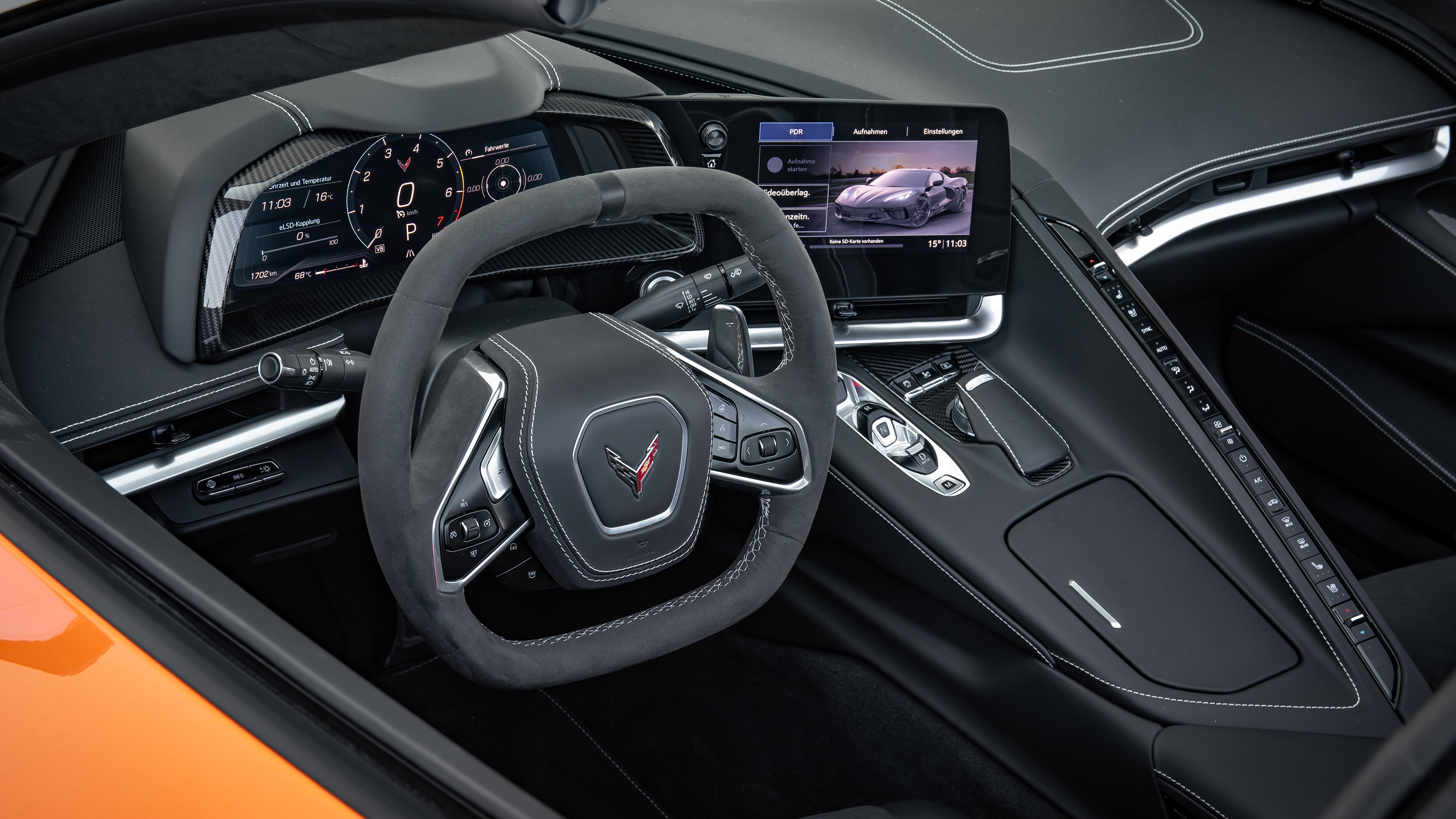 Chevrolet Corvette Convertible - interior