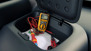 Citroen Ami Cargo - cabin storage