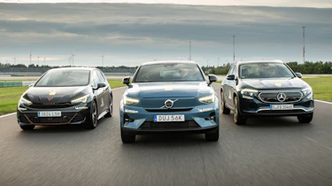 Cupra Born vs Mercedes EQA vs Volvo C40 Recharge - header