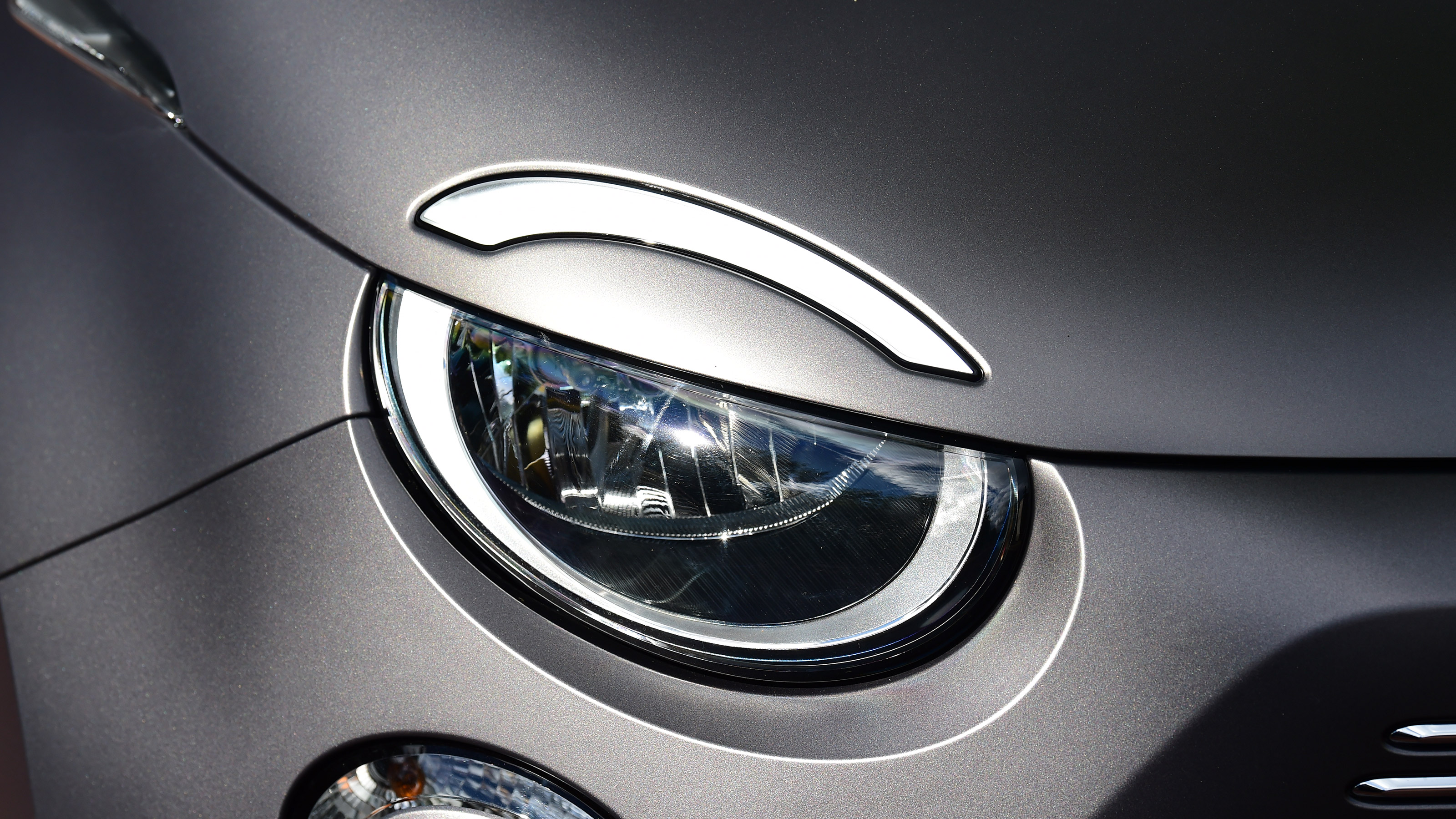 Fiat 500 Passion long termer - first report front light