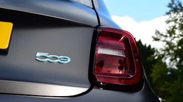 Fiat 500 Passion long termer - first report rear light