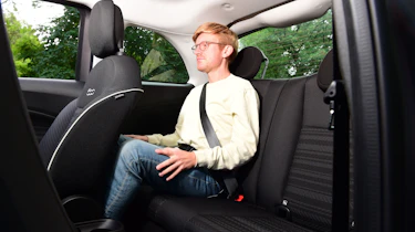 Fiat 500 Passion long termer - first report rear seats