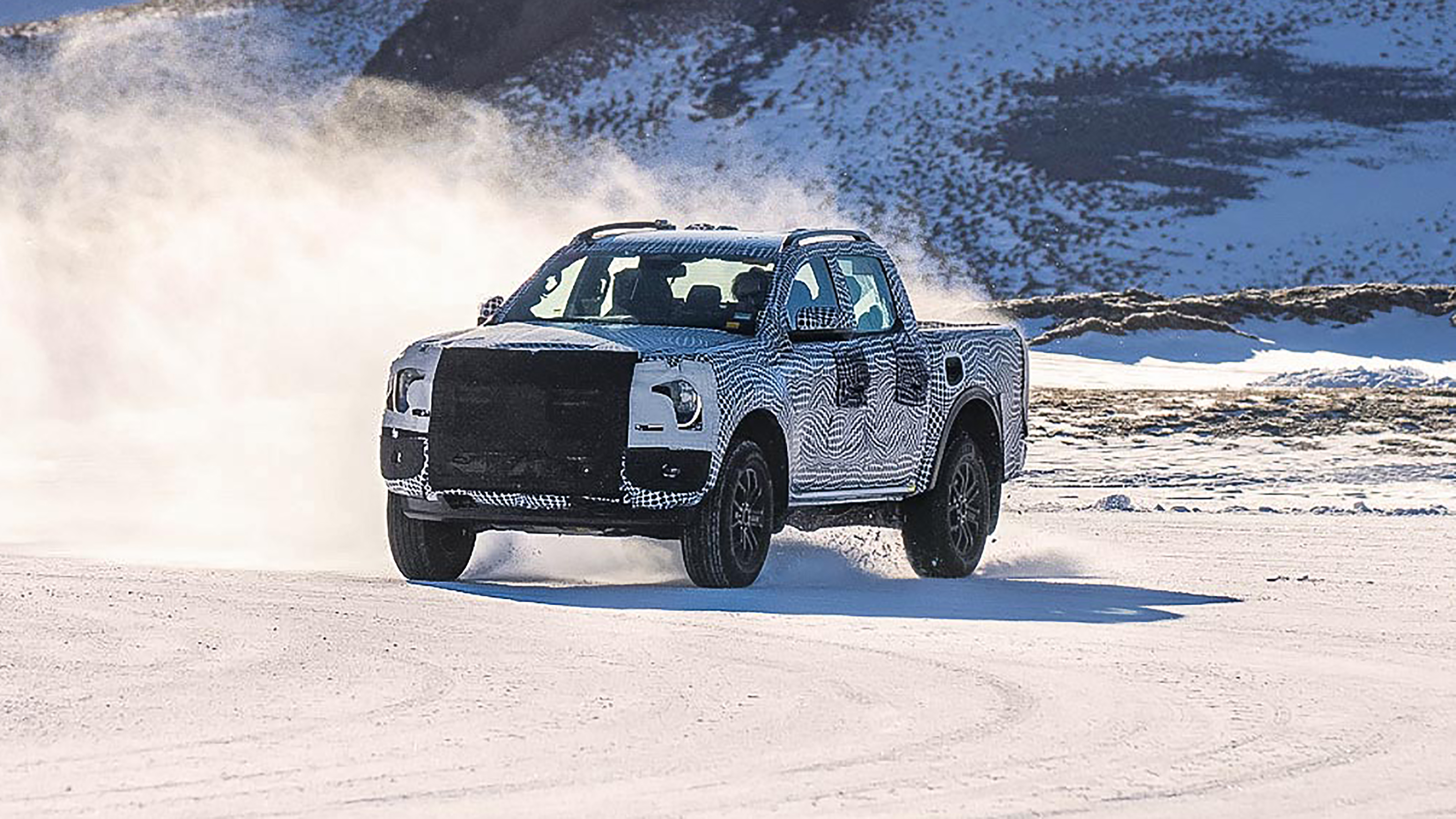 Ford Ranger testing