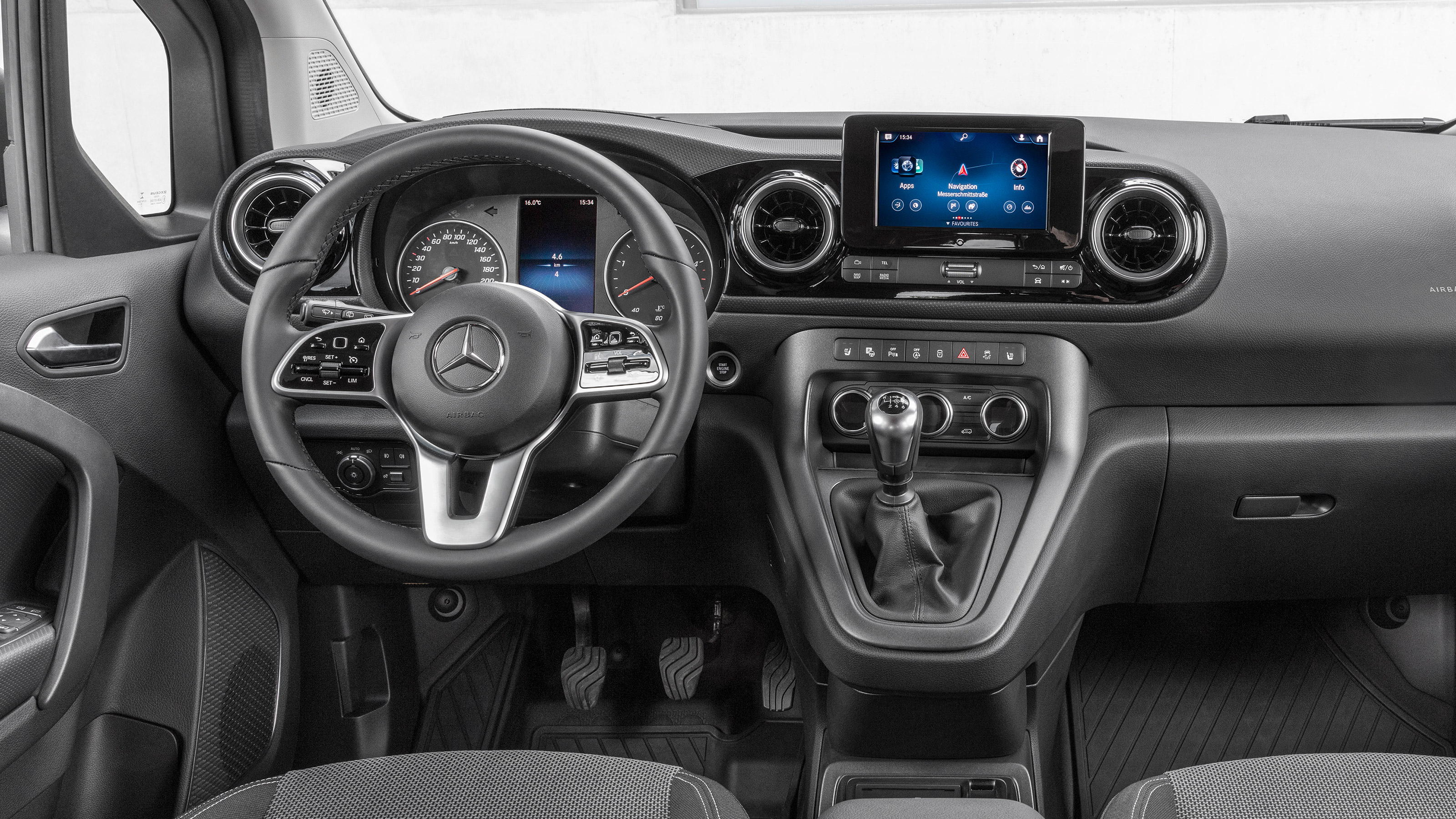 Mercedes Citan van - dash