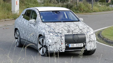 Mercedes EQE SUV - front