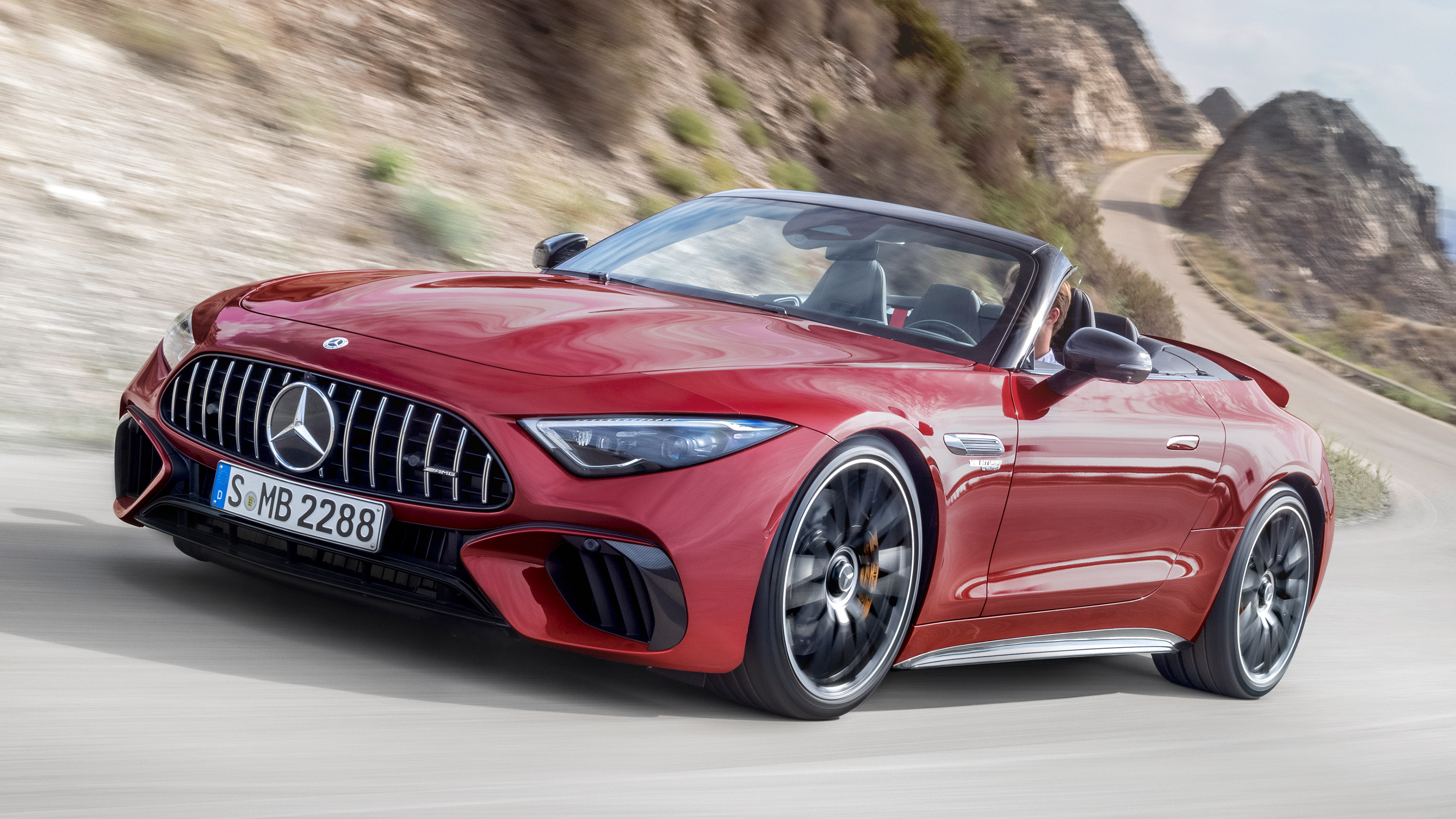 Mercedes SL - front tracking