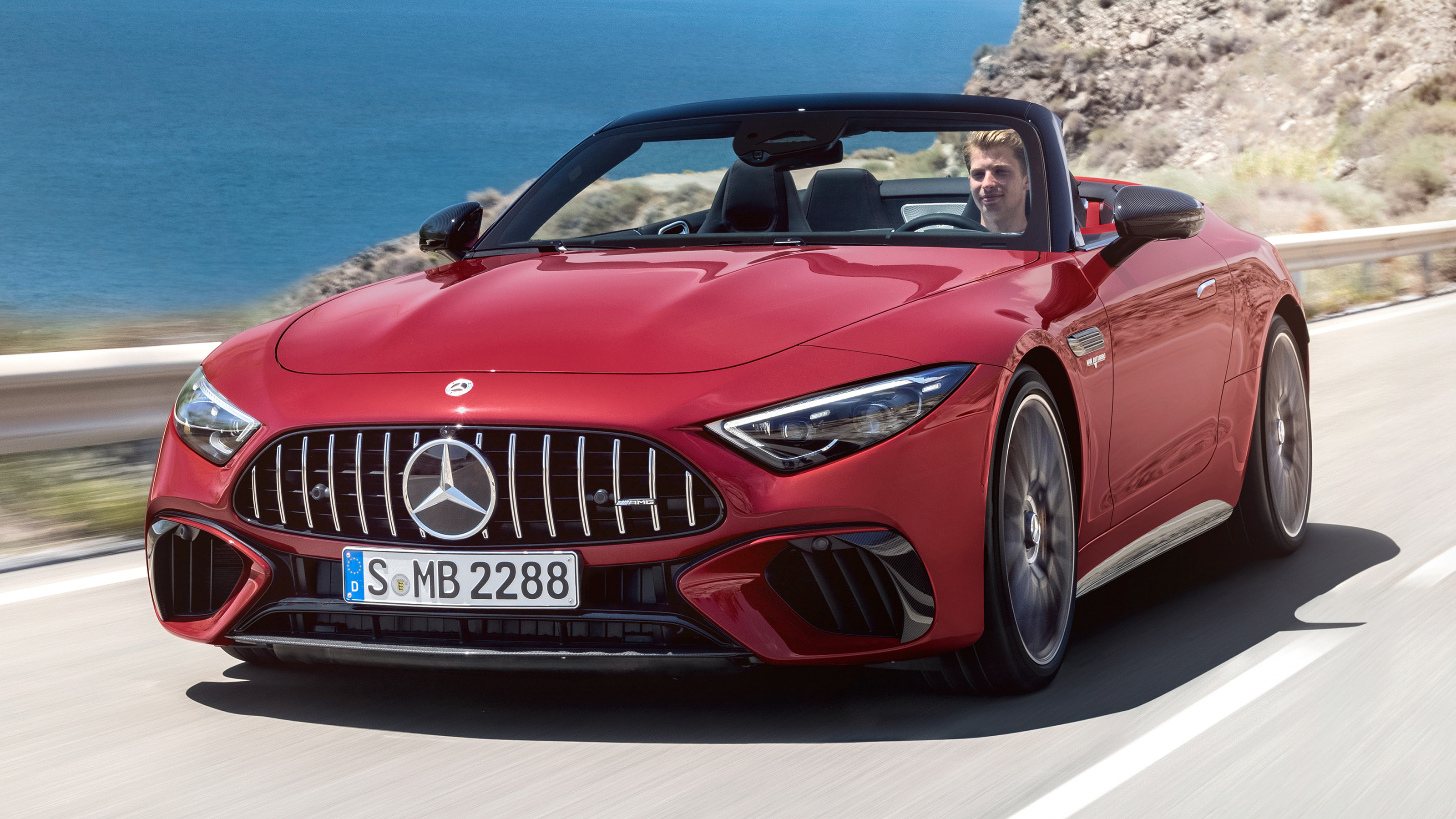 Mercedes SL - front