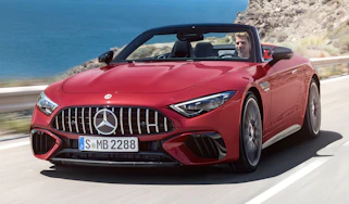 Mercedes SL - front