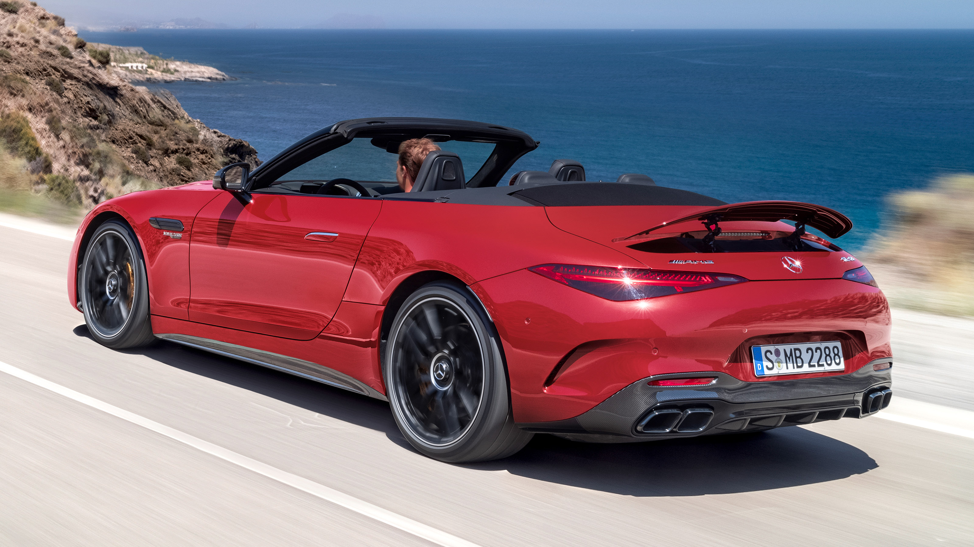 Mercedes SL - rear
