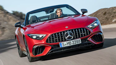 Mercedes SL - full front