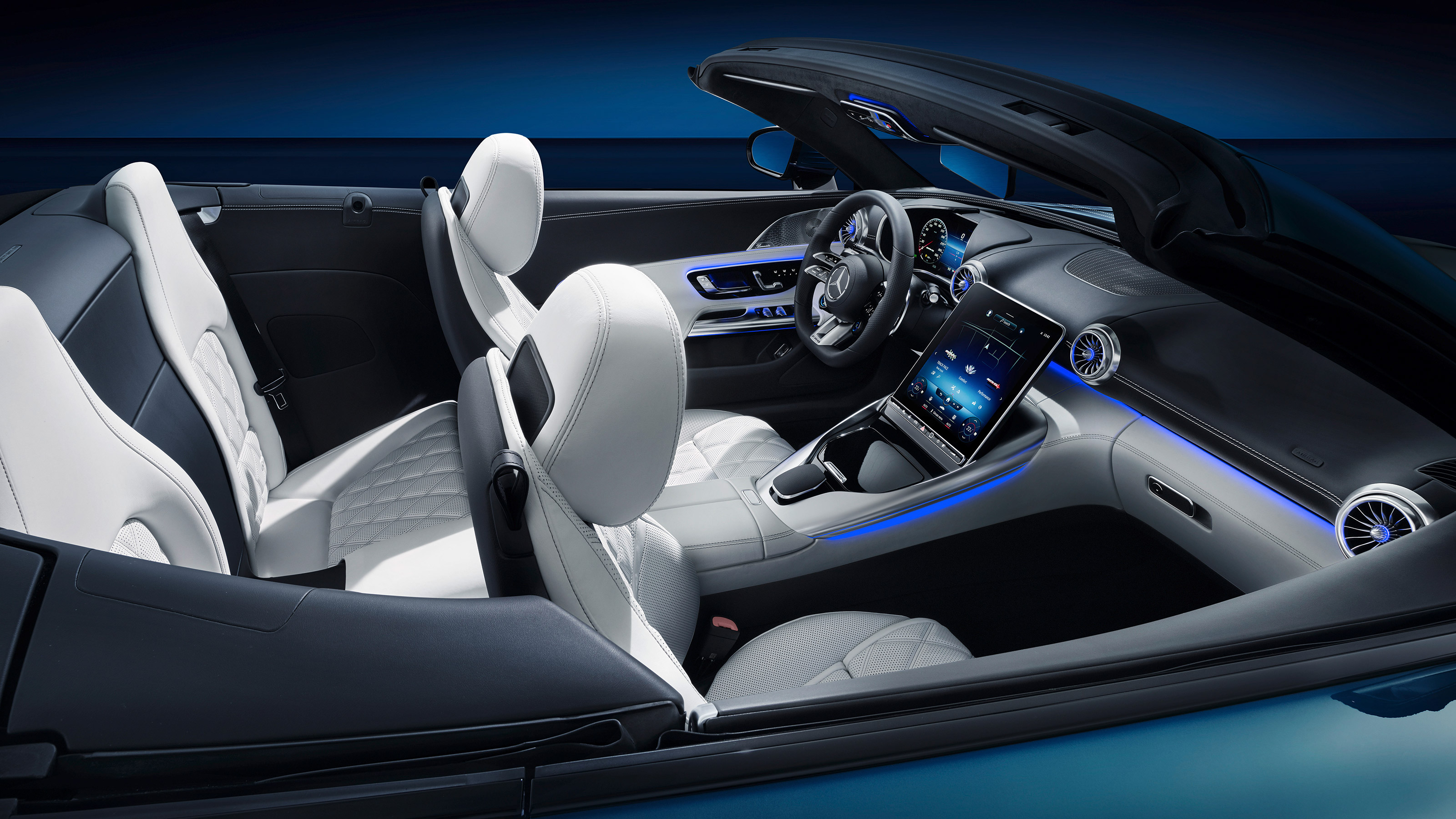 Mercedes SL - seats