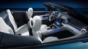 Mercedes SL - seats