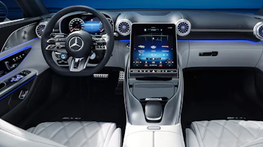 Mercedes SL - dash