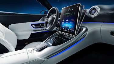 Mercedes SL - screen