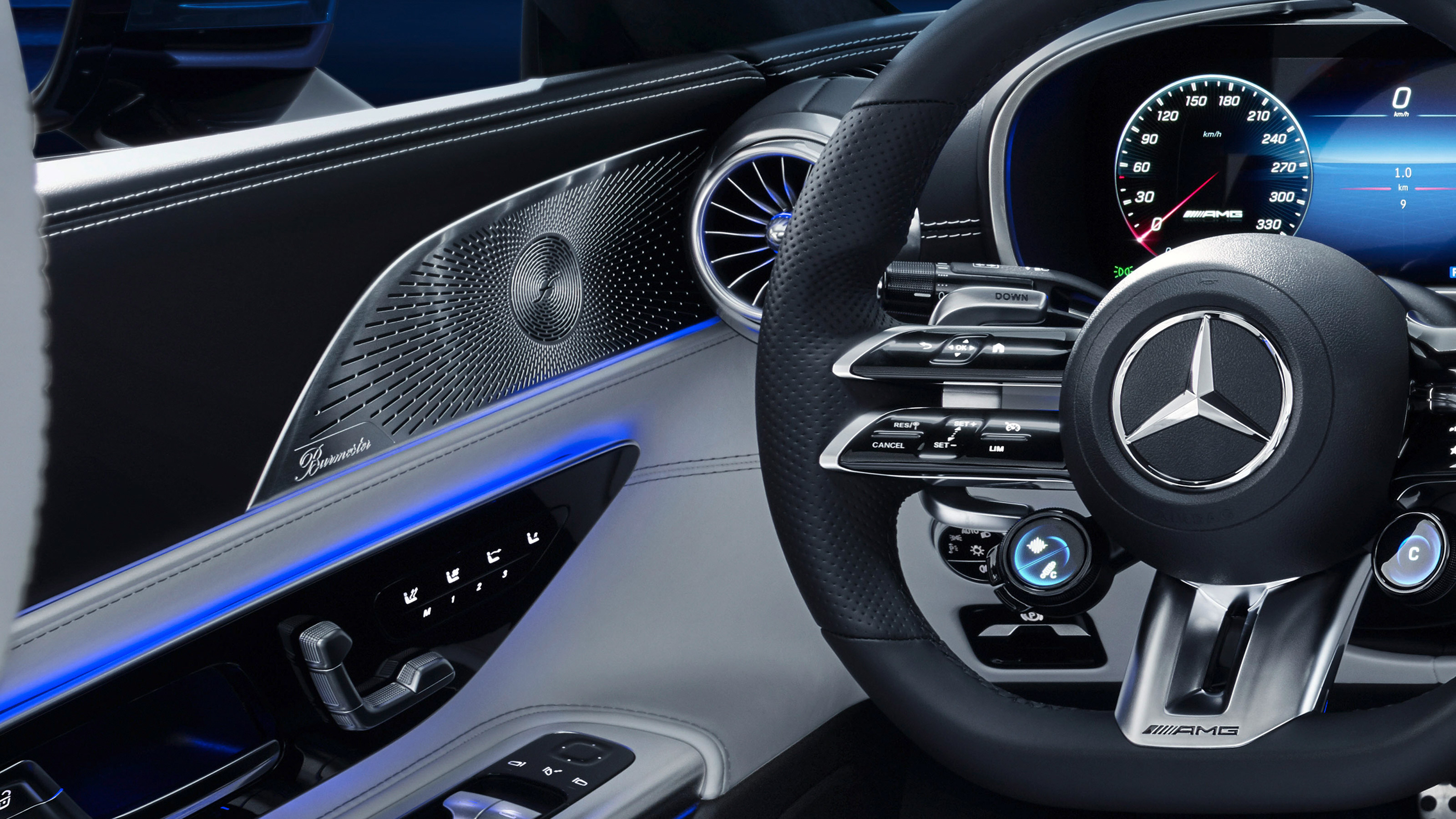 Mercedes SL - interior detail
