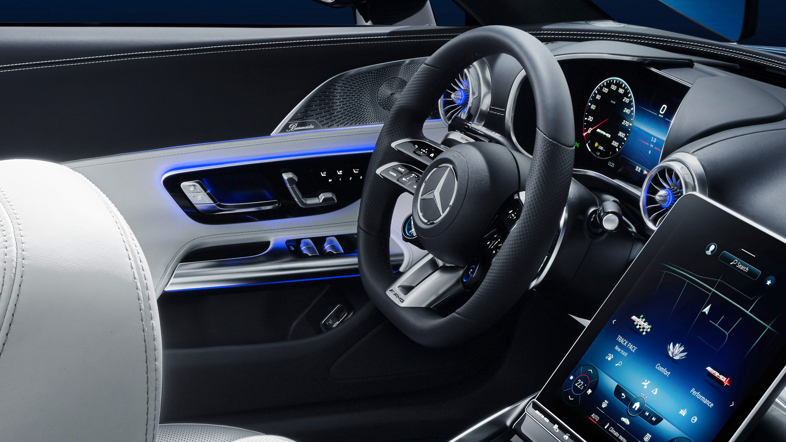Mercedes SL - cabin