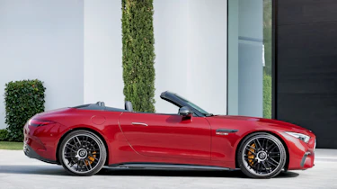 Mercedes SL - side static