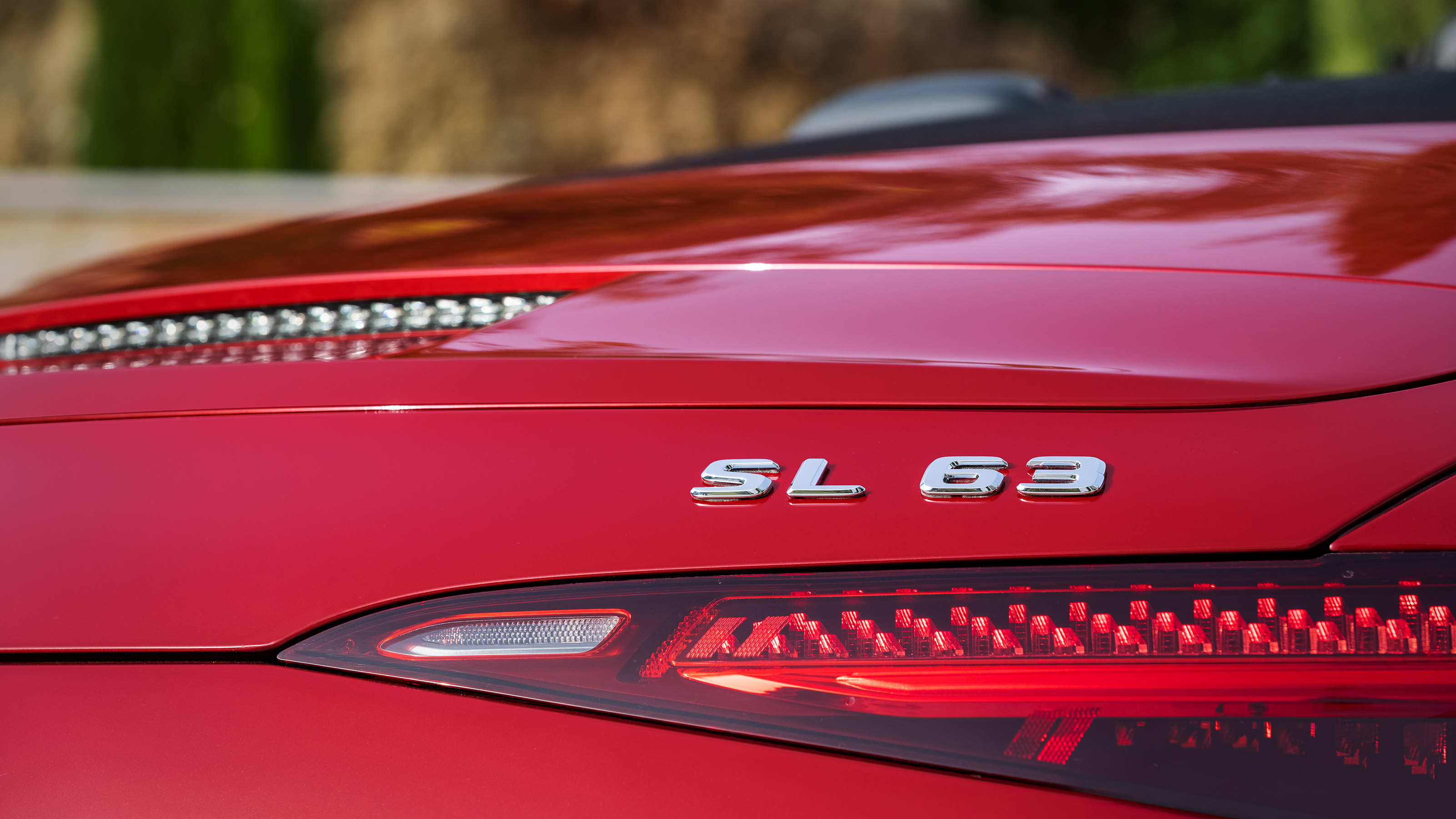 Mercedes SL - rear detail
