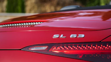 Mercedes SL - rear detail