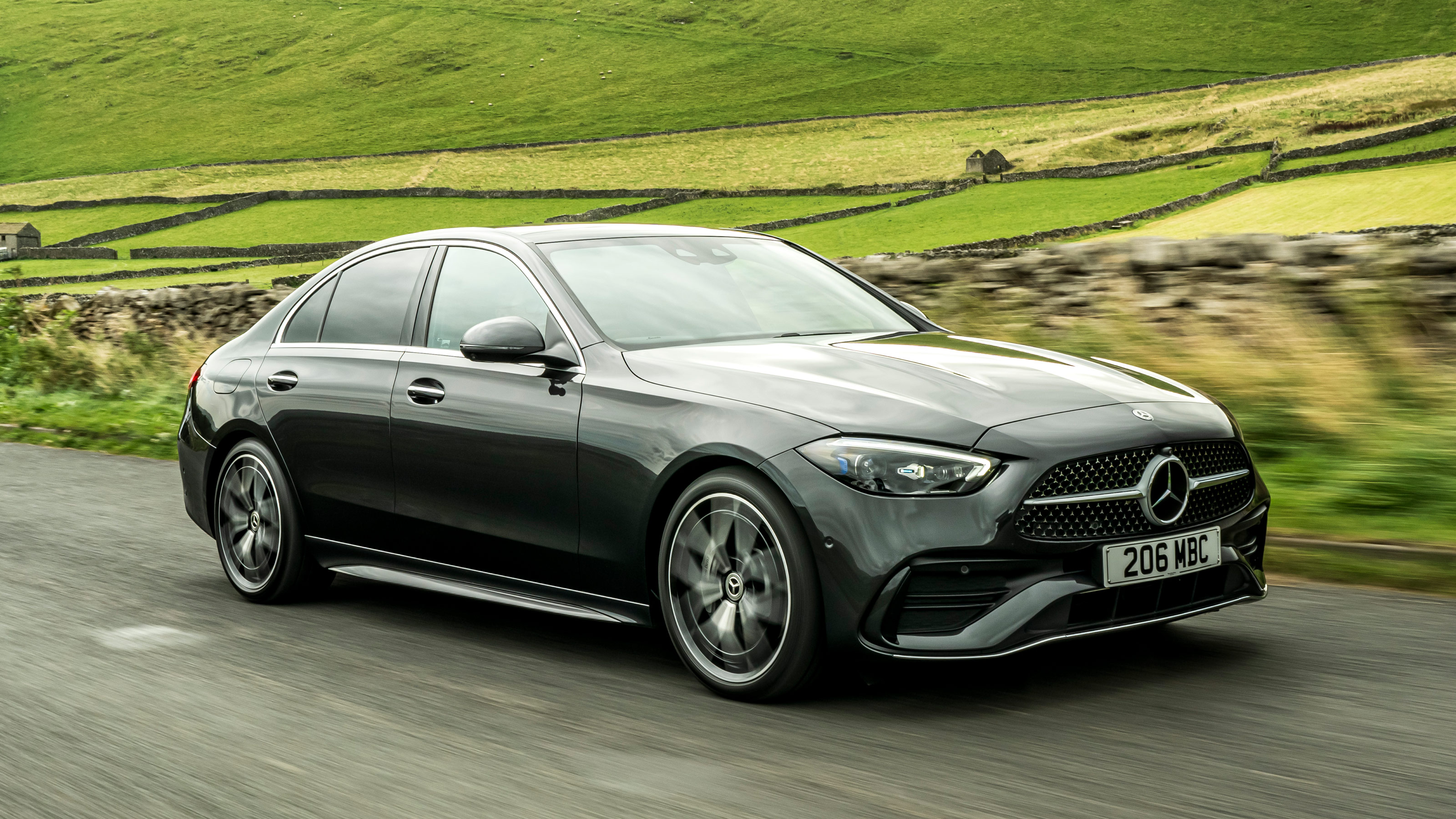 Mercedes C-Class - front driving