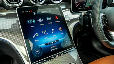 Mercedes C-Class - touchscreen
