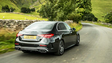 Mercedes C-Class - rear driving
