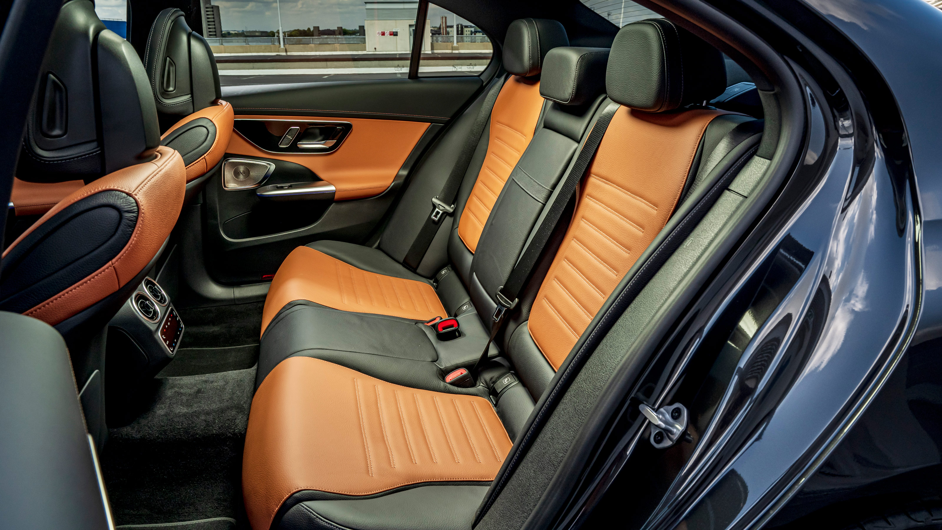 Mercedes C-Class - rear seats