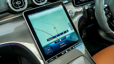 Mercedes C-Class - sat-nav