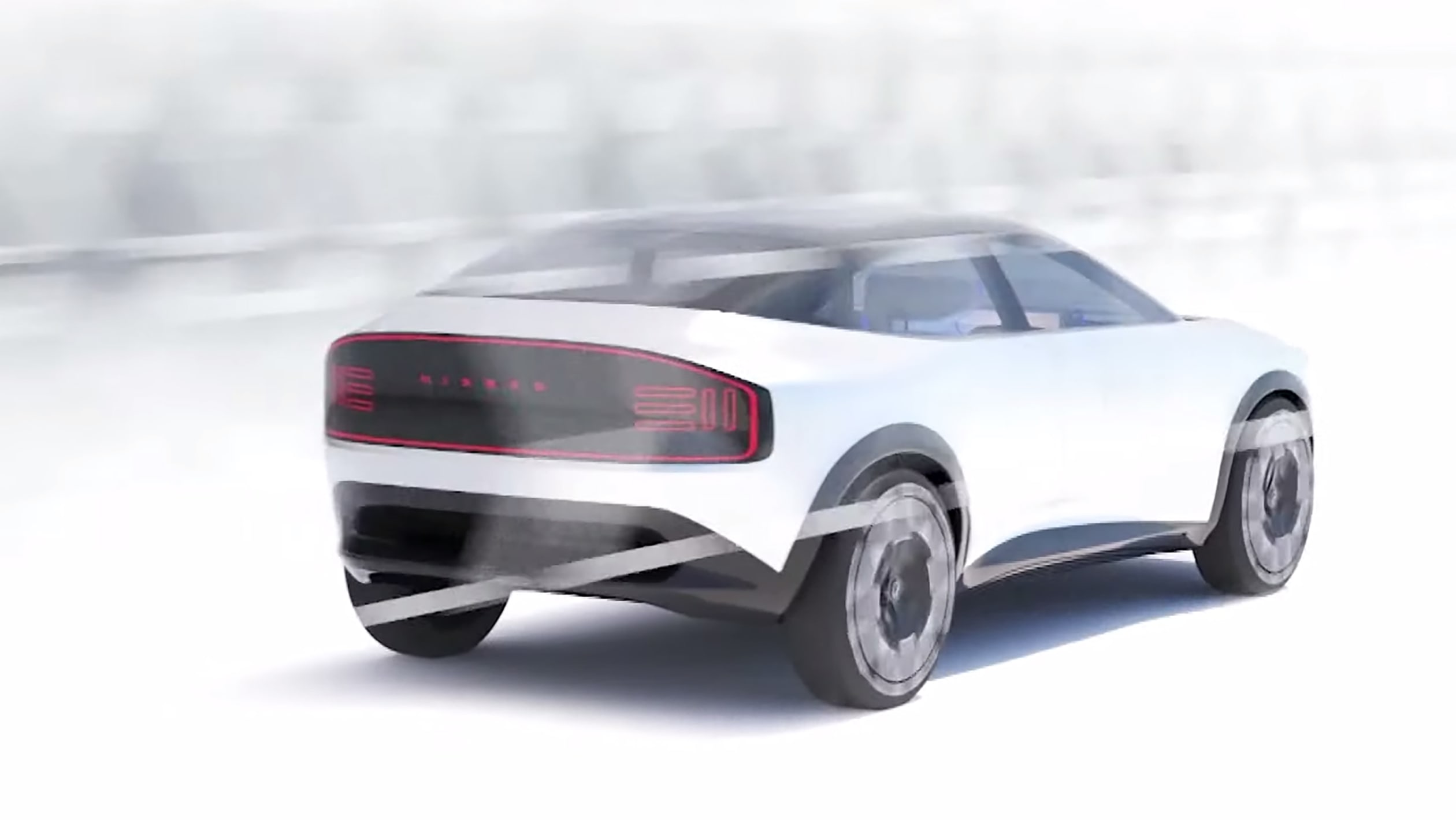 Nissan Leaf - rear teaser