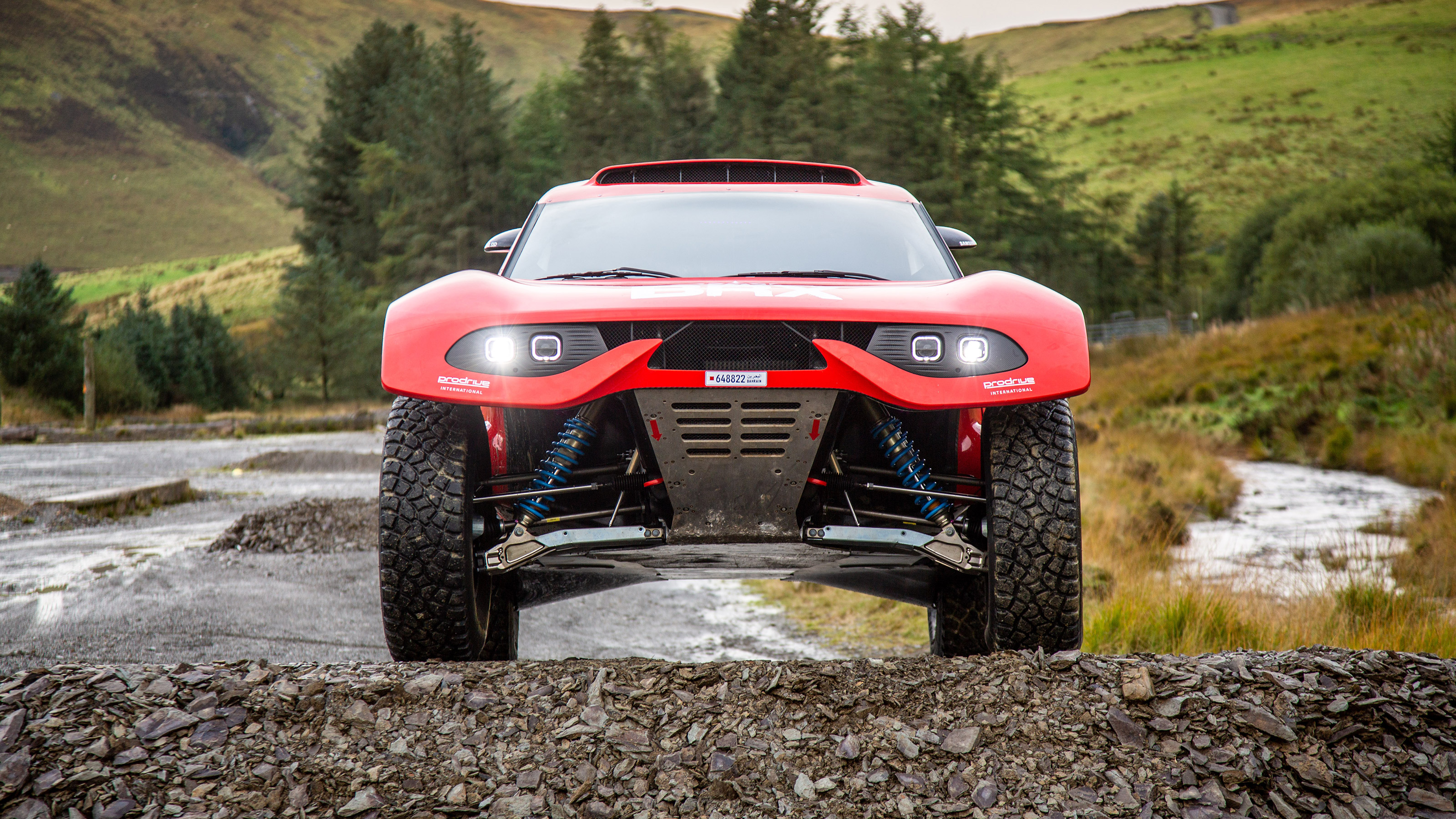Prodrive biofuel testing - full front