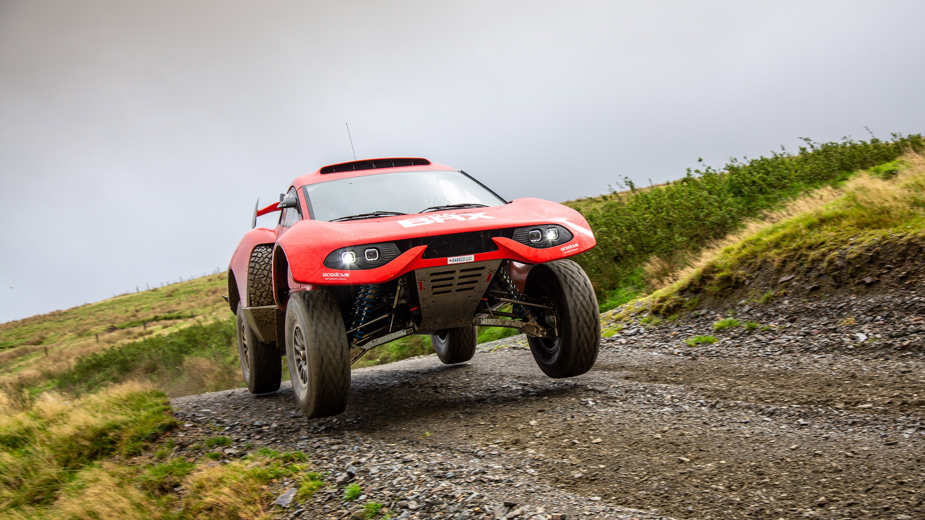 Prodrive biofuel testing - front action