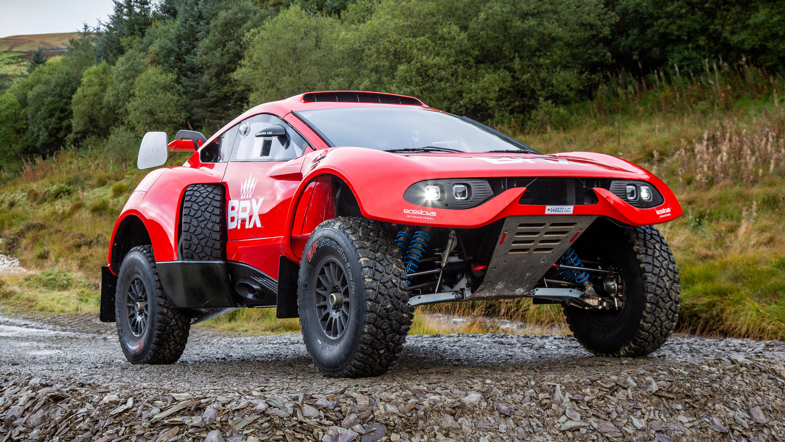 Prodrive biofuel testing - front static