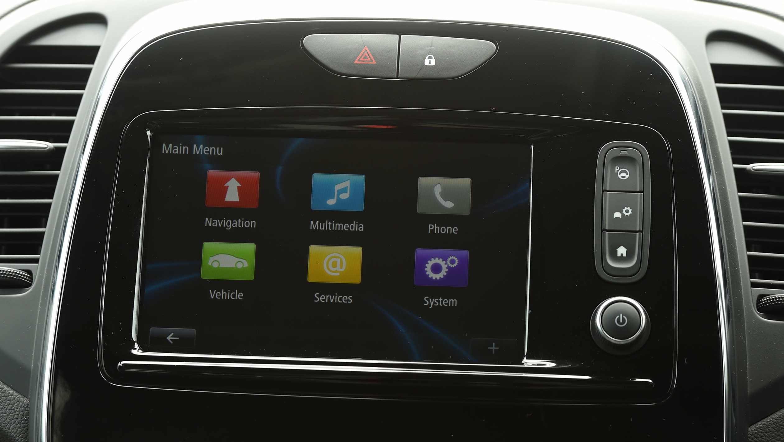 Renault Captur Mk1  - infotainment
