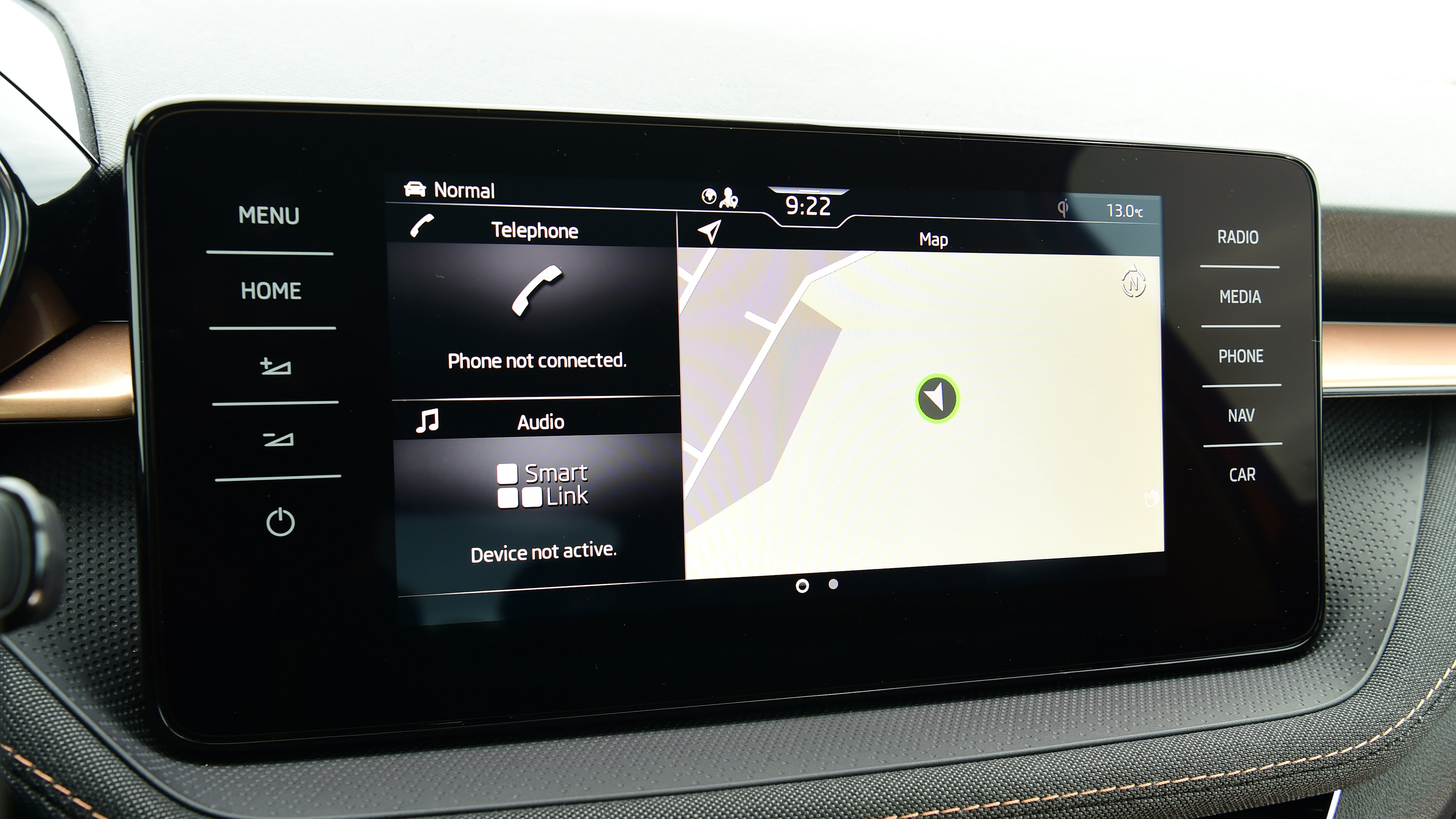 Skoda Fabia - sat-nav