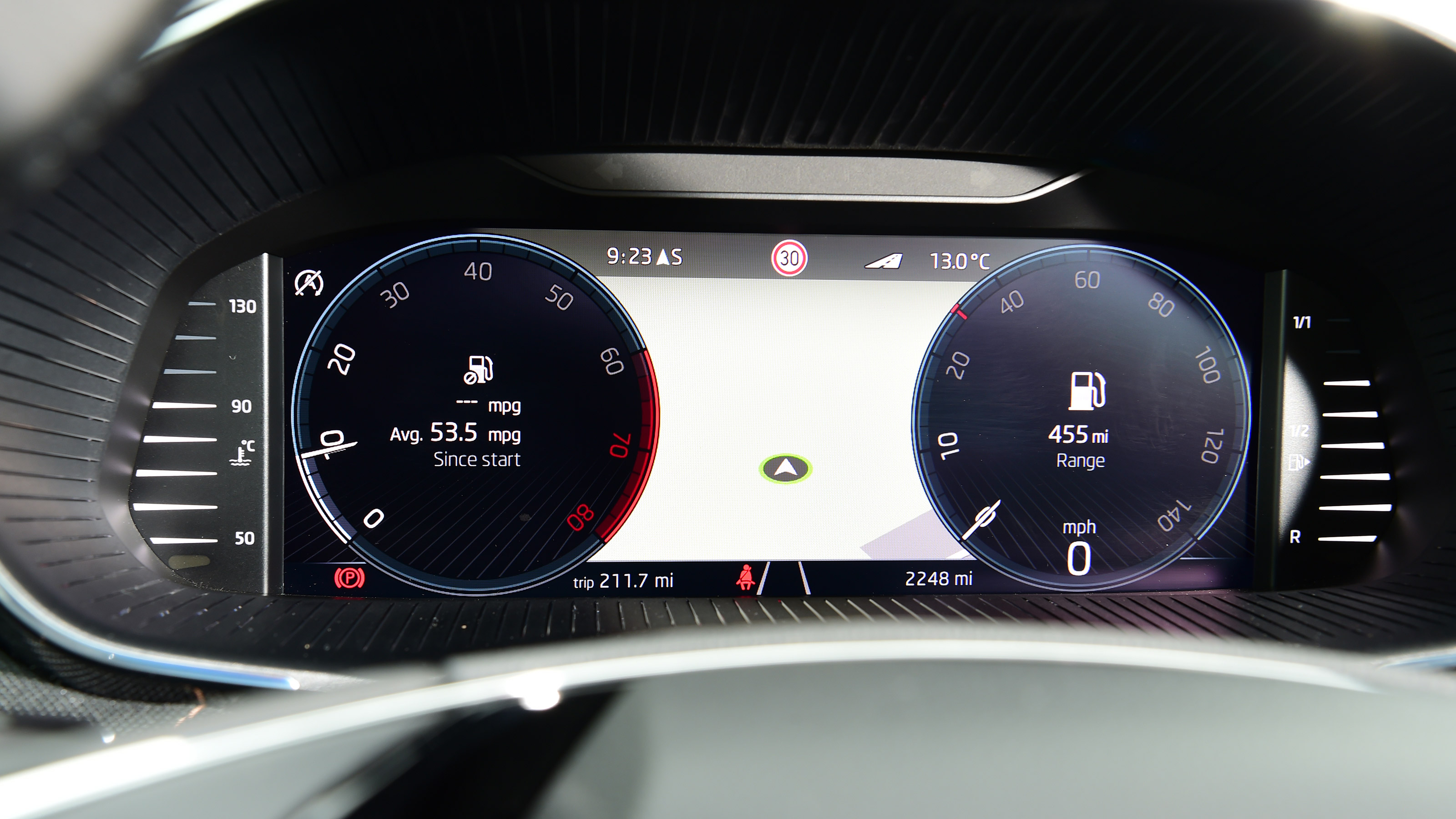 Skoda Fabia - dials