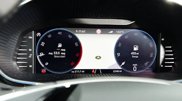 Skoda Fabia - dials