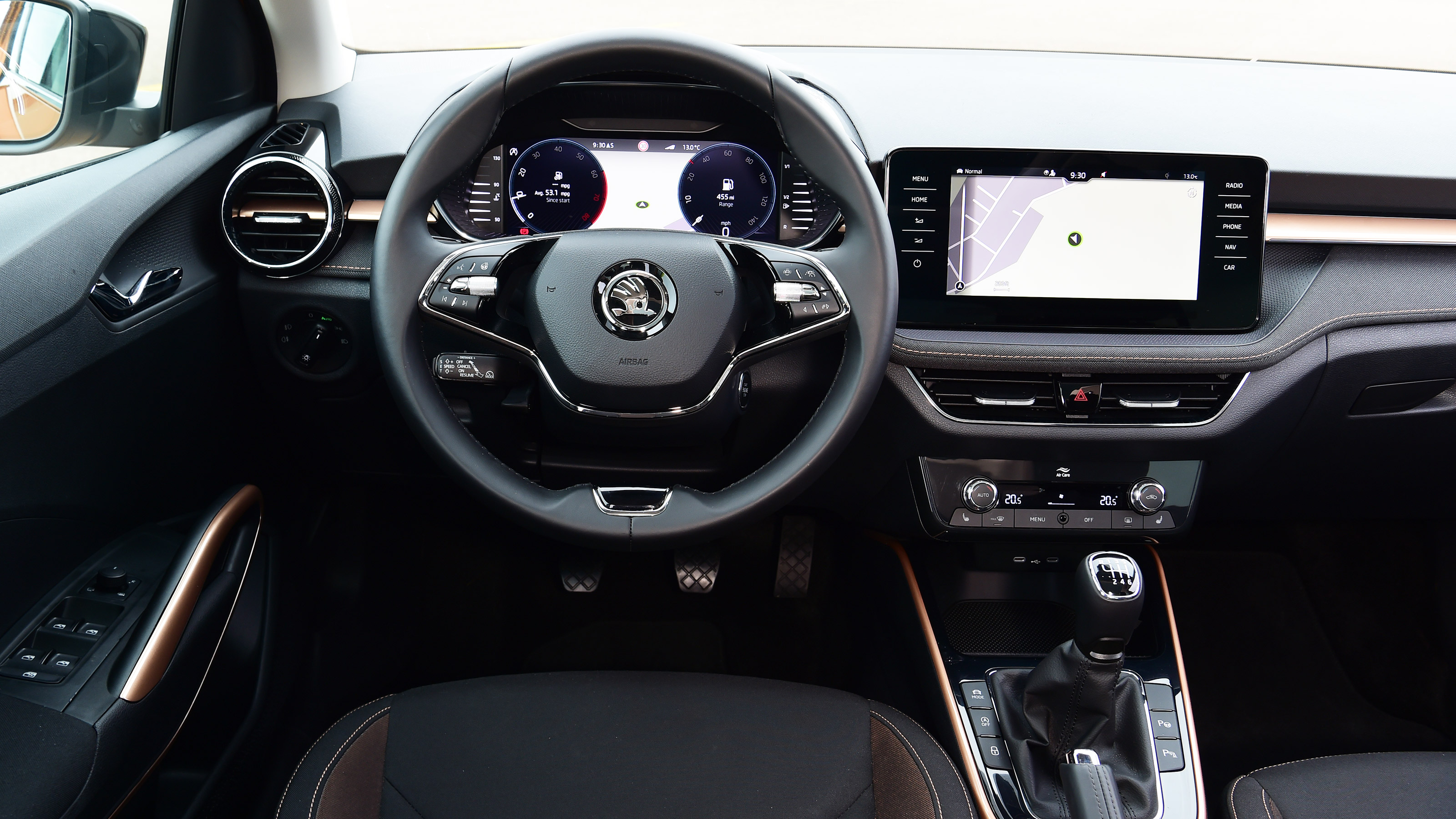 Skoda Fabia - dash