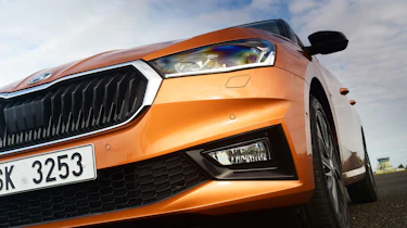 Skoda Fabia - front light
