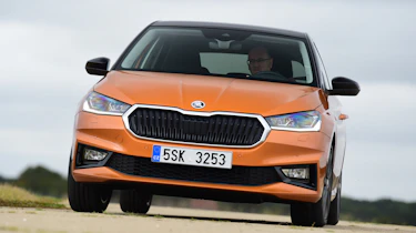 Skoda Fabia - front cornering