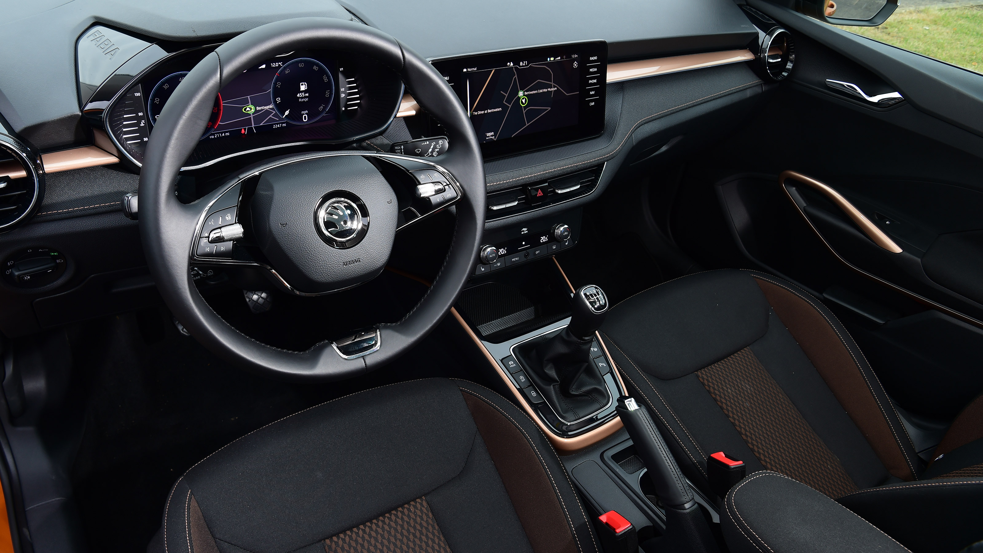Skoda Fabia - cabin